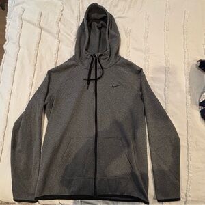 Nike Charcoal Full-Zip Hoodie